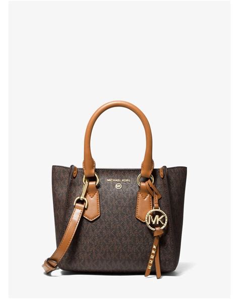 michael kors kris small logo satchel